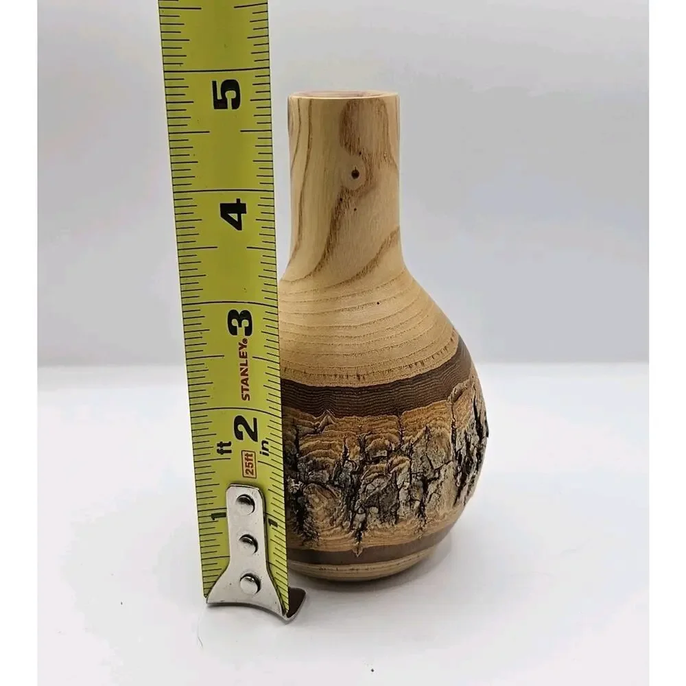 John Berglund Hand Turned Signed Raw Wood 5